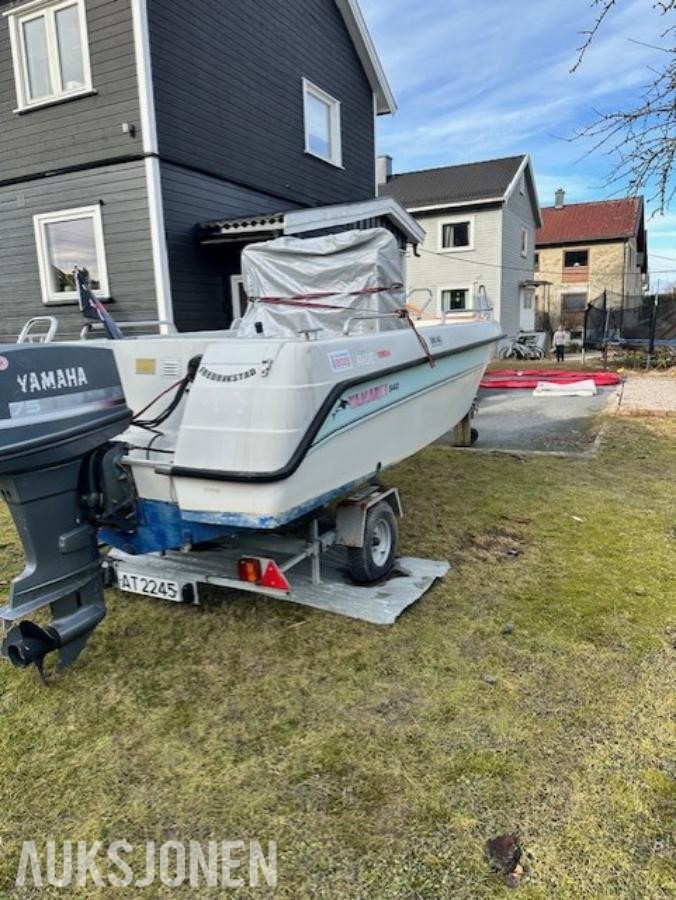 1995 Yamarin Bigride 540 båt med henger